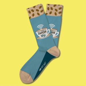 NWT Coffee 'n Wifi Everyday Socks unisexed